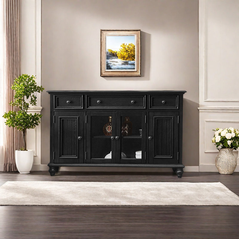 Armoire de rangement pour le salon, H 35,43 po x l 70,87 po x P 16,54 po