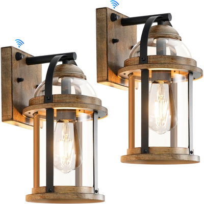 Waterproof Lighting Fixtures Rustic Farmhouse Wall Lanterns