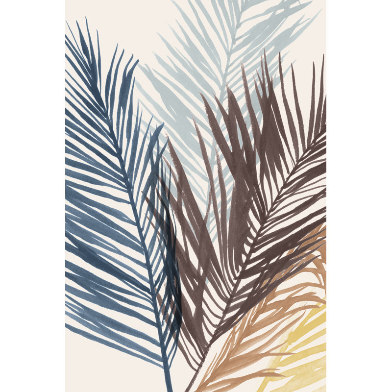 Brise hawaïenne II sur toile, H 36 po x l 24 po