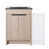 Glossy White/Plain Light Oak selected