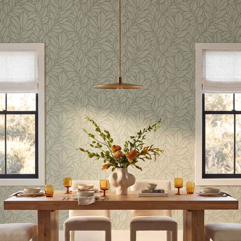 Lua Floral Roll, Green