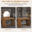 39" Makeup Vanity Table