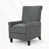 Tissu gris anthracite est en rupture de stock