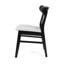 Ensemble de 2 chaises de salle à manger rembourrées-1643247831