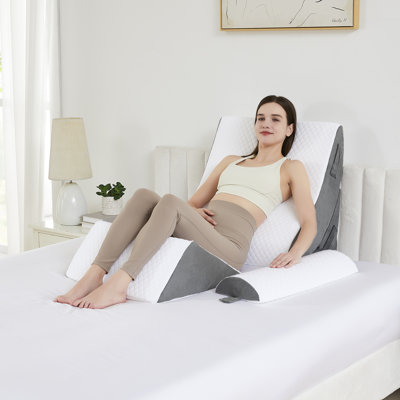 Ensemble de coussins de soutien 4 pièces avec mousse haute densité par Sweet Home Collection®