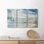 Voile subtile - peinture sur toile tendue 3 pièces-1654382208