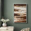 «Brown Cream Abstract Organic Modern Neutral Art», reproduction d'art encadrée-1461492344-1461492351