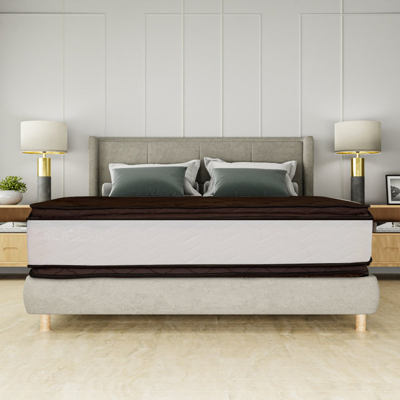  Matelas orthopédique à plateau-coussin simple face 13,5 pouces, Double
