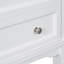 Base de meuble-lavabo simple en blanc seulement
