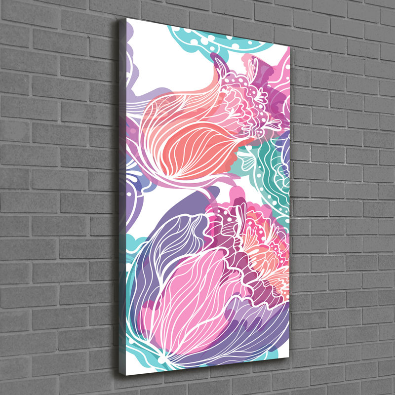 Floral - Wrapped Canvas Print