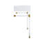 Meuble-lavabo mural en acrylique 24 po Redsey par Modway-2095556564