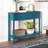 Alexzander Console Table with 2 Storage Drawers & Bottom Shelf