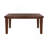 Rectangular 1Pc Dining Table With Self-Storing Extension Leaf