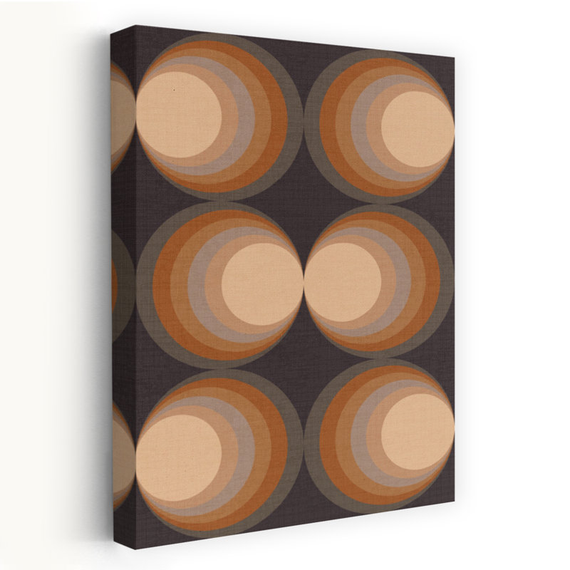 Contemporary Art Bold Geometric Minimalist Wall Art by Alexandra Weise - Wrapped Canvas Print, 152.4 cm H x 101.6 cm W