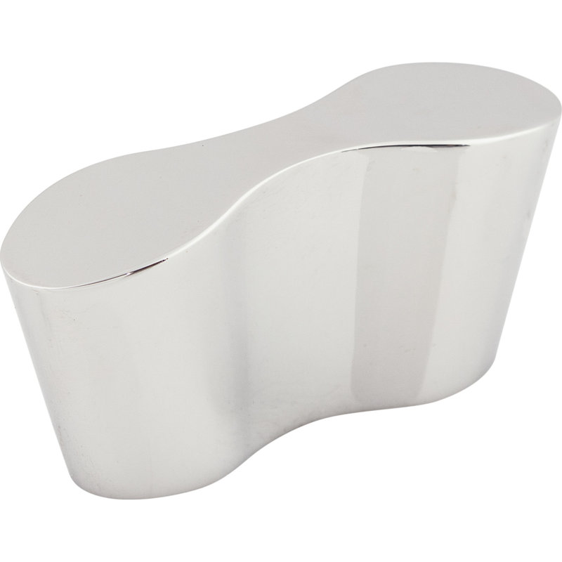 Infinity 2 1/8" Length Oval Knob, Polished Chrome