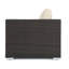 Chaise longue d'extérieur en osier Haryss-95339502