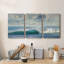 Regarder les vagues - Toile tendue avec châssis de qualité supérieure - Prêt à être accroché-982232436