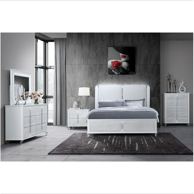 Commode gris BRENDA