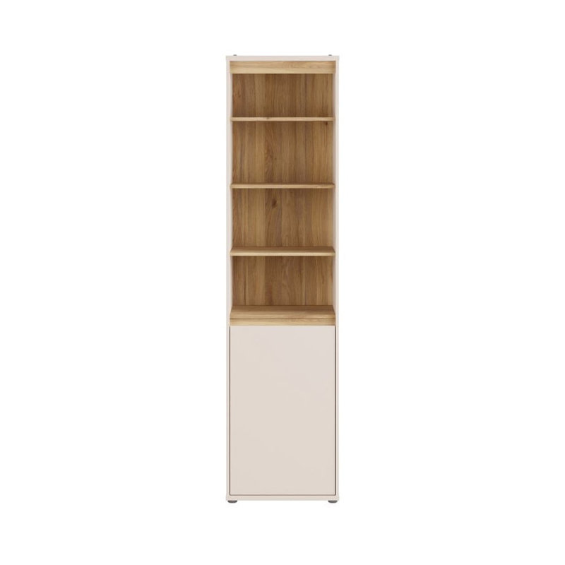 Sina 212 cm H x 54 cm W Bookcase