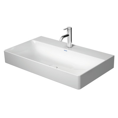 DuraSquare Undermount Bathroom Sink with Faucet