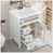 Blanc sélectionné
