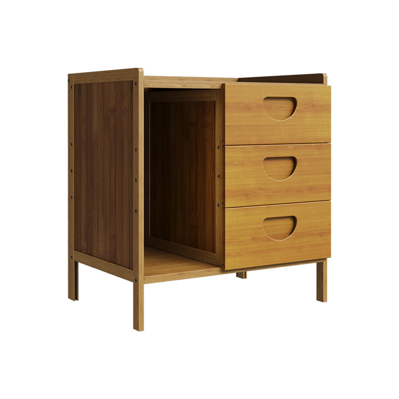 43 cm W Bedside Table
