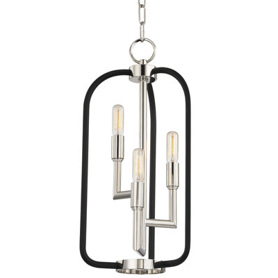 Luminaire suspendu géométrique simple à 3 lumières Angler