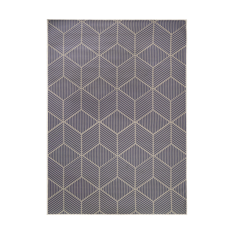 Tapis rectangulaire lavable en faux jute Q-Bert Layson 5 pi x 7 pi