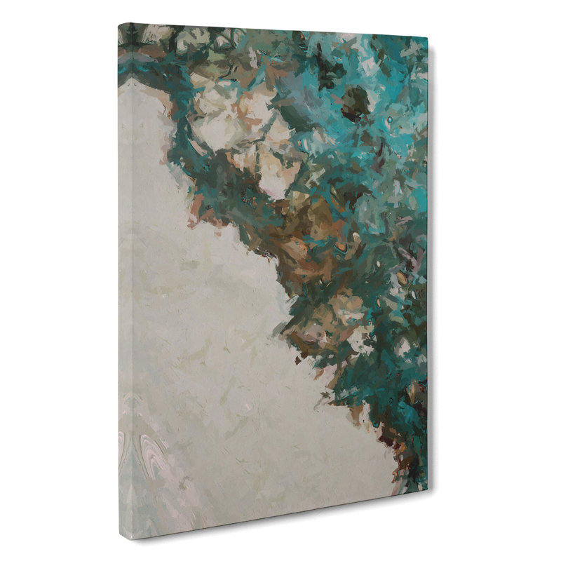 XC1022-477X After The Hunter Abstract - Wrapped Canvas Print, 60cm H x 40cm W x 3cm D