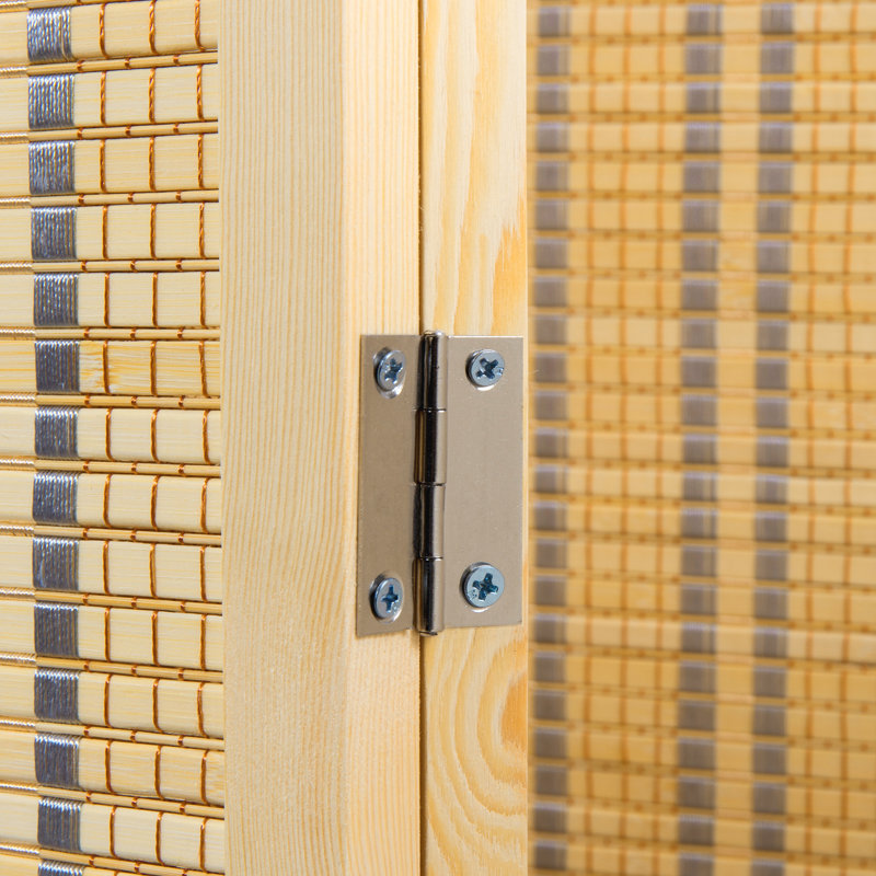 Solid Wood Room Divider, 8, 180.1Cm H x 398.1Cm W x 1.8Cm D