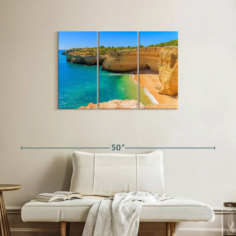 Sebbie Golden Rock Cliff, Portugal, H 24 po x l 38 po