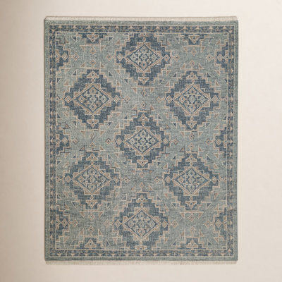 Maeve Hand-Knotted Geometric Wool Rug