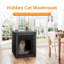 Maison d'extérieur pour chat, abri pour chat isolé avec toit, résine, pour chats, petits animaux-115707649
