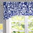 Floral Swag Window Valance