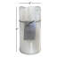 Mikasa Wavy Top LED Unscented Wavy Top Wax LED Candle
