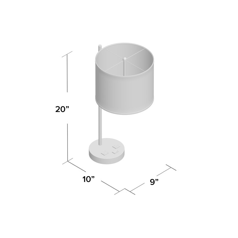 Metal Table Lamp