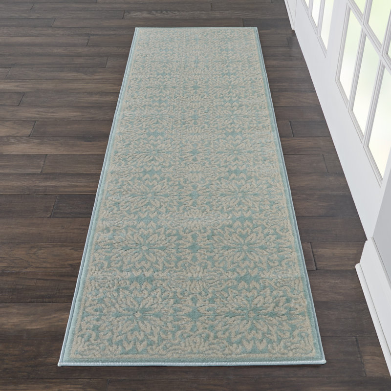 Yurig Floral Indoor Rug, Runner 2'3" x 7'3"