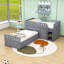 Lit superposé simple en bois 7 tiroirs-504358632