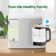 Countertop Reverse Osmosis Water Filtration System Portable RO Water Filters Purifier with 5 Stage Filtration, 3:1 Pure to Drain, TDS Monitor, Faster Delivery Flow, Plug and Use