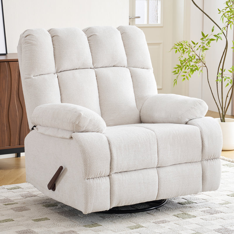 Fauteuil inclinable Zeno, Chenille beige