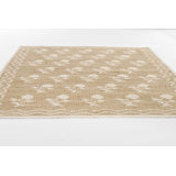 Erin Gates by Momeni Orchard Leaning Flower Jute and Wool Hand Woven Ivory Area Rug