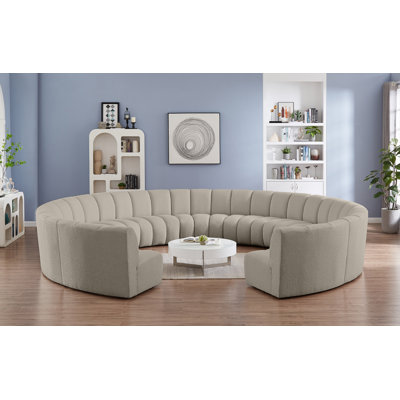 Infinity 183" Wide Symmetrical Modular Corner Sectional