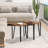Nesting Small Stacking Side Table Coffee Table (Set of 2)-130051213