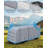 Heavy Duty Extra-Thick Upgraded RV Travel Trailer Cover With Zippered Door, 6 Gutter Covers, 2 Extra Straps-110980385