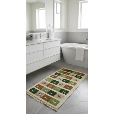 Performance Wool Geometric Indoor Rug