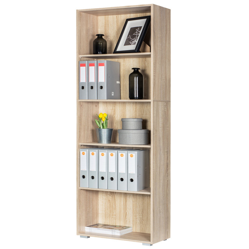Daleville Bookcase, Light brown