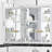 Verdera Recessed or Surface Mount Medicine Cabinet with 3 Adjustable Shelves-72250569