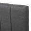 Lit plateforme simple tapissier avec lit gigogne et 3 tiroirs, tissu en lin, gris-604987506