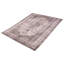 Tapis gris foncé en laine noué à la main de conception unique 9 pi 7 po x 12 pi 10 po New Age
