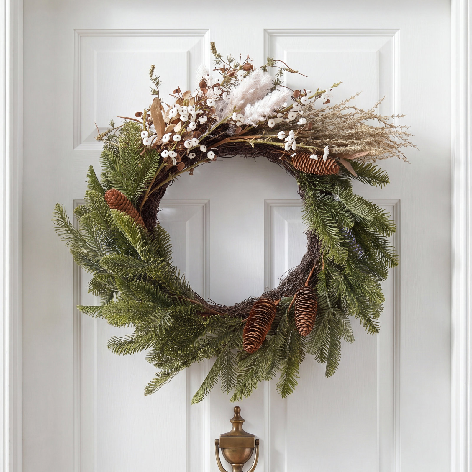 21'' Plastic Wreath